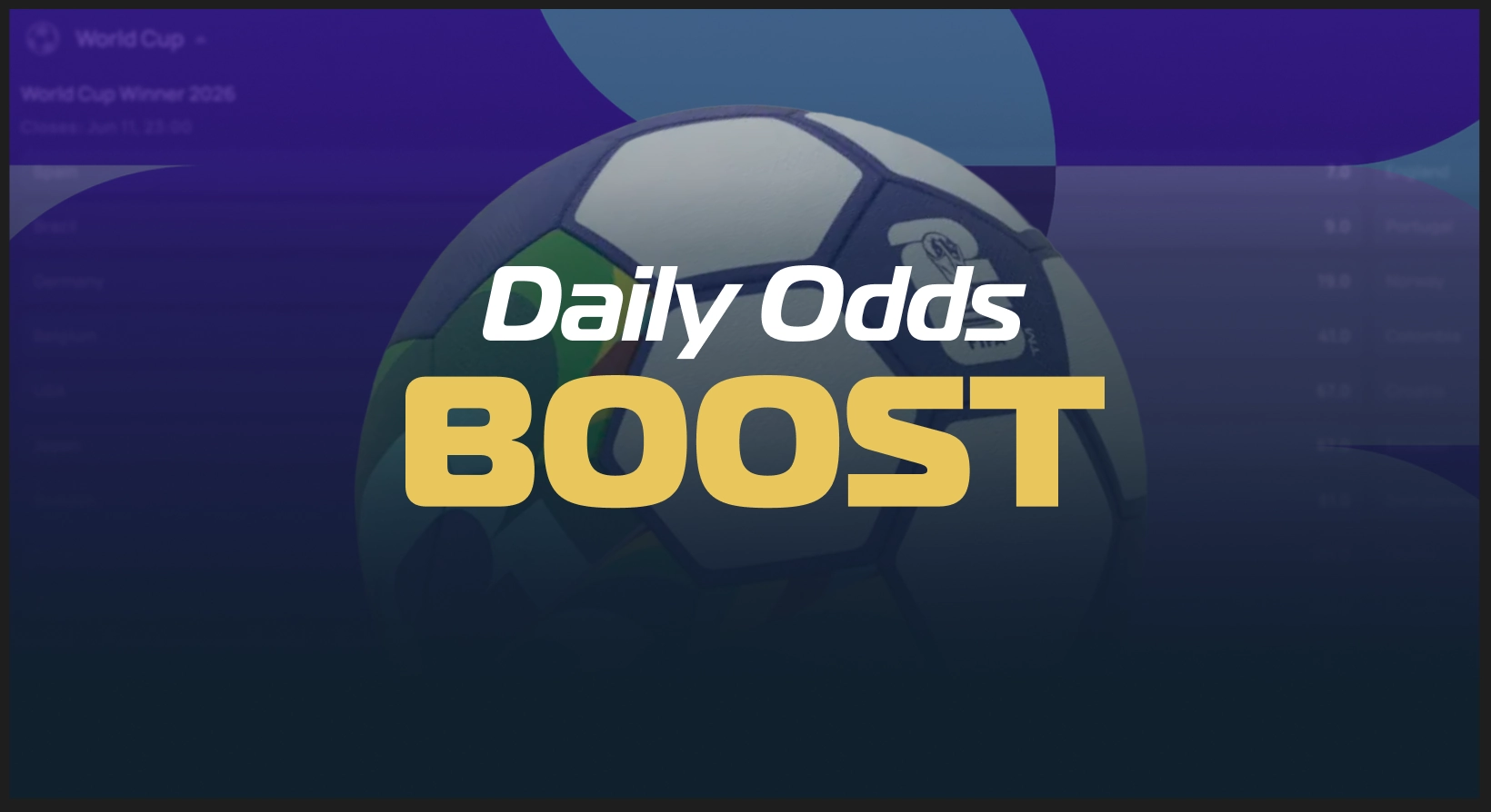 Daily Odds Boost